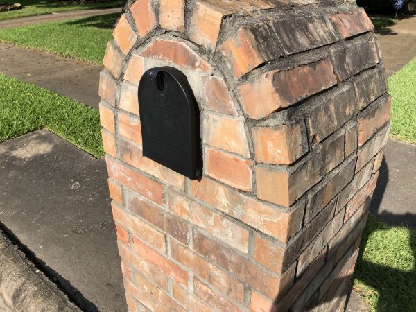 Brick Mailbox Repair in Denham Springs