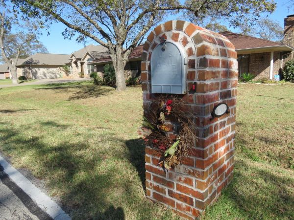 Brick Mailbox Replacement in Denham Springs