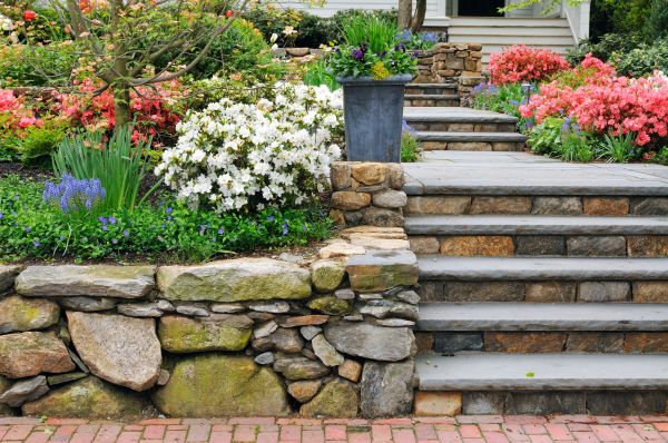 Stone Stairs Repair in Denham Springs