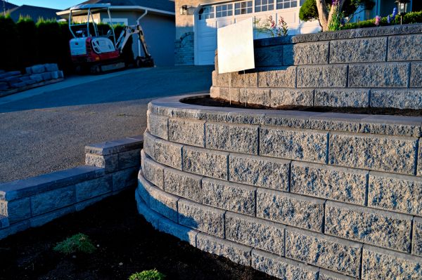Stone Retaining Wall Repair in Denham Springs