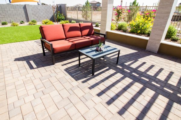 Brick Patio Installation in Denham Springs