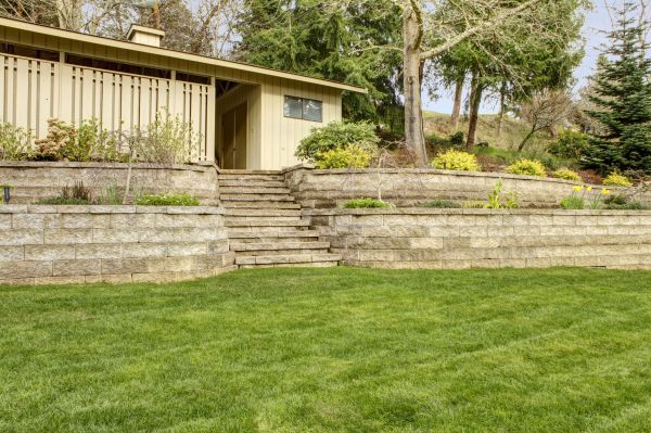 Retaining Wall Construction in Denham Springs