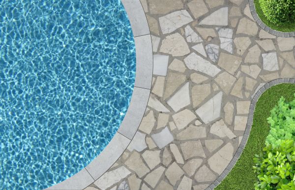 Flagstone Grout Repair in Denham Springs