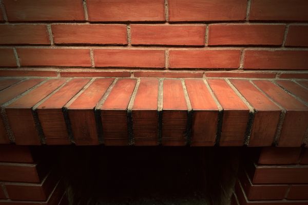 Brick Mantel Installation in Denham Springs