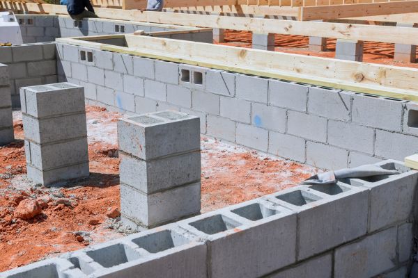 Cement Block Installation in Denham Springs