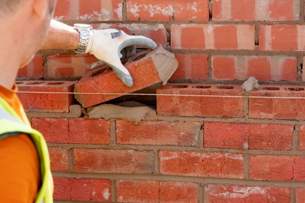 Red Brick Installation in Denham Springs