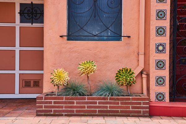 Brick Planter Installation in Denham Springs